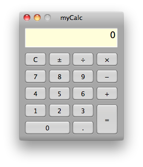 A 4 function calculator